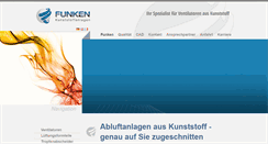 Desktop Screenshot of funken.de